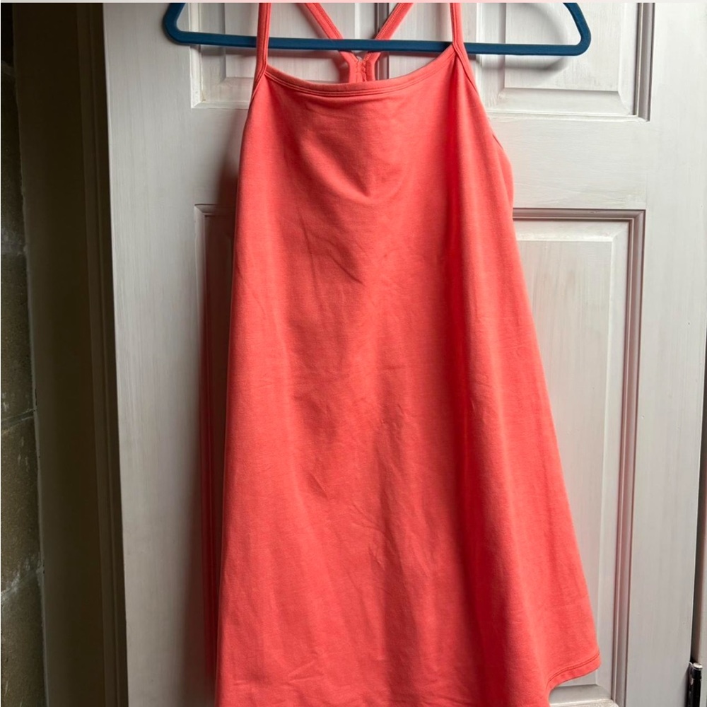 Coral Sleeveless athletic tennis Dress offline aerie